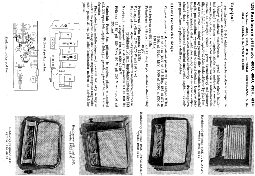 410U; Tesla; Praha, (ID = 94026) Radio