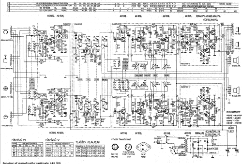 AZS200; Tesla; Praha, (ID = 350965) Ampl/Mixer