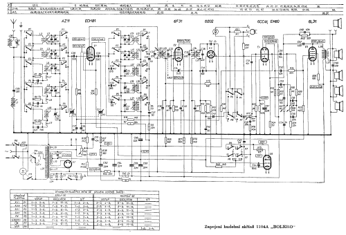 Bolero 1104 A; Tesla; Praha, (ID = 98106) Radio