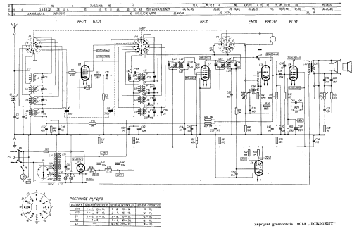 Dirigent 1001A; Tesla; Praha, (ID = 97493) Radio