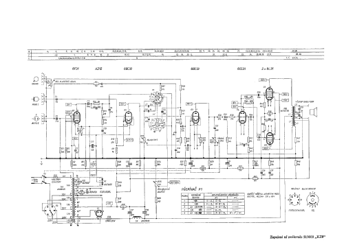 KZ8 513000; Tesla; Praha, (ID = 180266) Ampl/Mixer