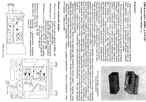 Luxus 2103 BV; Tesla; Praha, (ID = 98133) Car Radio
