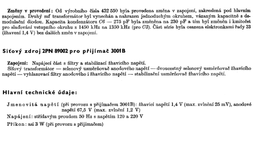 Minor 3001B; Tesla; Praha, (ID = 96808) Radio