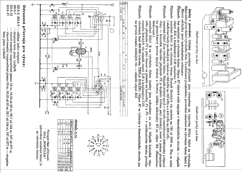 Popular 521A; Tesla; Praha, (ID = 94270) Radio