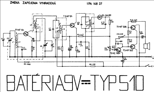 Puk Tranzistorovy Rozhlasovy Pr. 2715B; Tesla; Praha, (ID = 512944) Radio