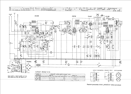 Sonáta 1016A-1; Tesla; Praha, (ID = 540108) Radio