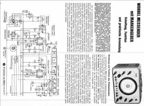 Sweep Frequency Generator BM419; Tesla; Praha, (ID = 711114) Ausrüstung