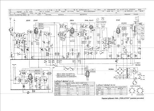 Teslaton 536A; Tesla; Praha, (ID = 540109) Radio