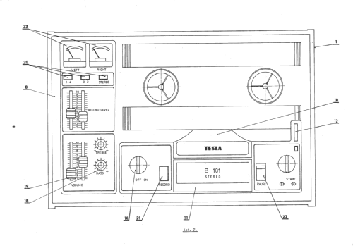 B101 Stereo ANP272; Tesla; Praha, (ID = 1438248) Enrég.-R