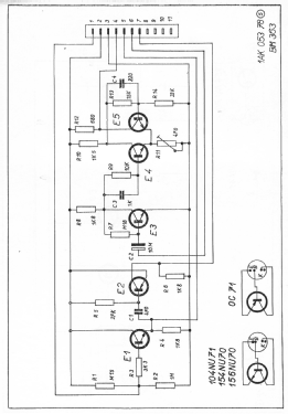 Čítač s předurčením - Counter with Preselection BM363; Tesla; Praha, (ID = 3000673) Equipment