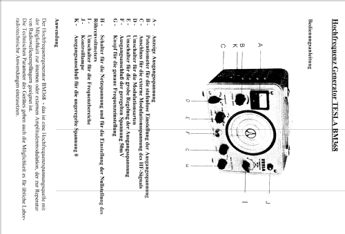 HF Generator BM368; Tesla; Praha, (ID = 1360013) Equipment