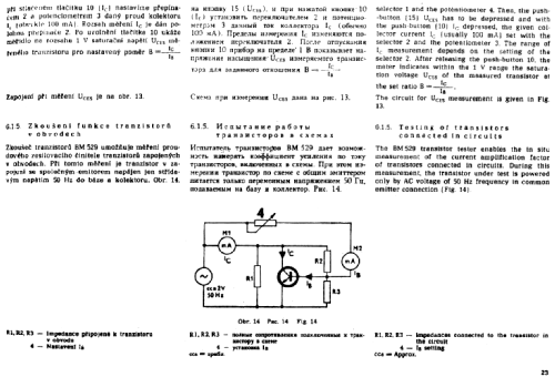 Transistorenprüfgerät BM529; Tesla; Praha, (ID = 1985728) Equipment