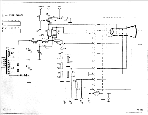 VN zdroj s obrazovkou - High Voltage Power Supply with Display M111; Tesla; Praha, (ID = 2447894) Equipment