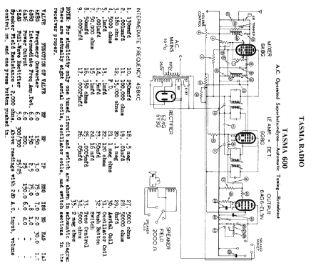 Babs 600 ; Thom & Smith Pty. (ID = 779969) Radio