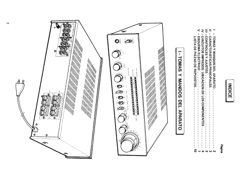 Amplificador Estereofónico AP-1301; Thomson Española S.A (ID = 2479806) Enrég.-R