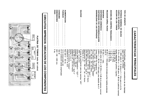Amplificador Estereofónico MI-300E; Thomson Española S.A (ID = 2470724) Ampl/Mixer