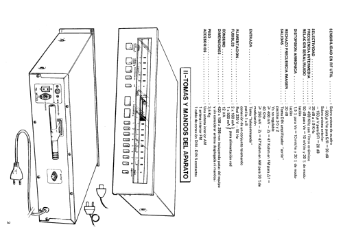 Sintonizador Estereofónico Digital S-5002; Thomson Española S.A (ID = 2485959) Radio