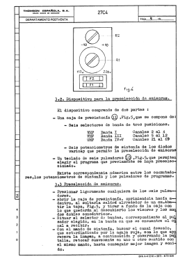 Thomson-General Eléctrica 27C4 Ch= C30; Thomson Española S.A (ID = 2830983) Television