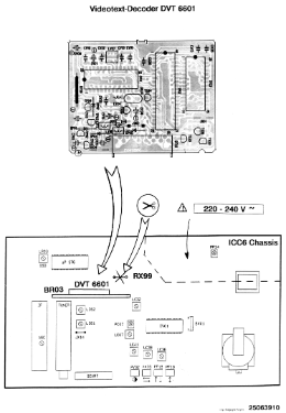 Videotext Decoder DVT6601; Thomson marque, (ID = 3294604) Computer & SPmodules