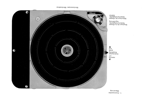 Plattenspieler TD124-II ; Thorens SA; St. (ID = 1176657) Ton-Bild