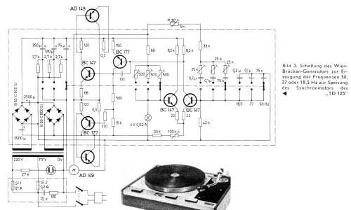 TD125 - Tonarm SME 3009; Thorens SA; St. (ID = 2537774) R-Player