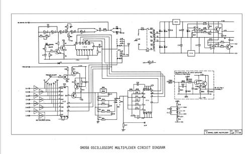 Oscilloscope Multiplexer OM358; Thurlby Thandar (ID = 565529) Equipment