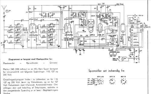 Merkur 245; TO-R Radio A/S; Vanl (ID = 1645344) Radio