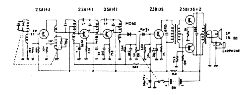 6 Transistor TN-600; Toho Denki Seiki Co. (ID = 1606808) Radio