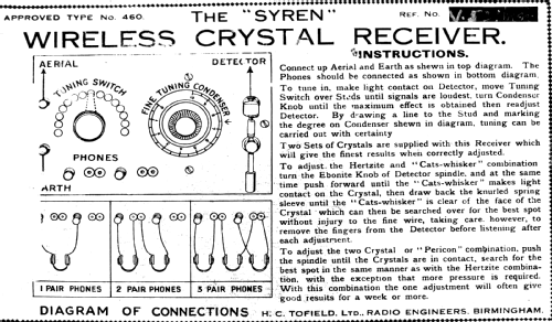 Syren ; Tofield, H.C., Ltd., (ID = 1358879) Crystal