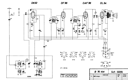 B70KM; Tonfunk GmbH; (ID = 167886) Radio