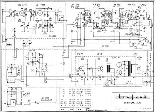 BT62UML; Tonfunk GmbH; (ID = 154628) Radio