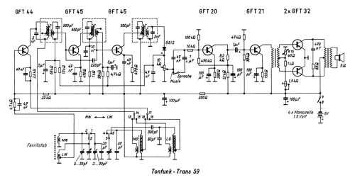 Trans 59; Tonfunk GmbH; (ID = 2639643) Radio