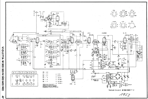 Violetta W302; Tonfunk GmbH; (ID = 272208) Radio