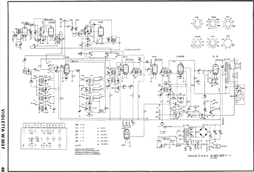 Violetta W303 F 3; Tonfunk GmbH; (ID = 519507) Radio