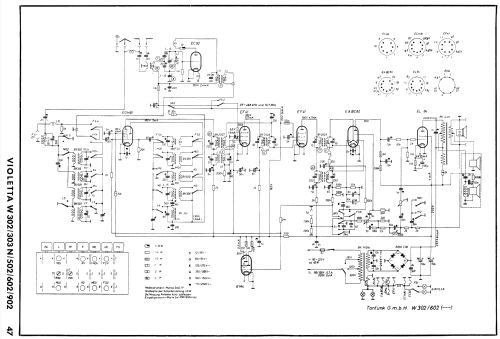 Violetta W303 N; Tonfunk GmbH; (ID = 519493) Radio