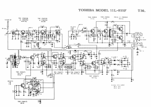 11L-855F; Toshiba Corporation; (ID = 1704850) Radio