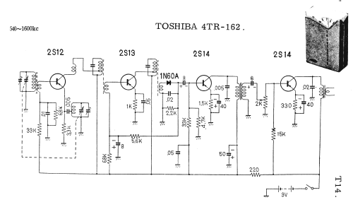 4TR-162; Toshiba Corporation; (ID = 1700071) Radio