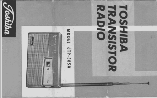 6 TP-385 A; Toshiba Corporation; (ID = 1684694) Radio