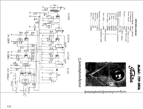 Transistor 7 7TP-303A; Toshiba Corporation; (ID = 1684961) Radio
