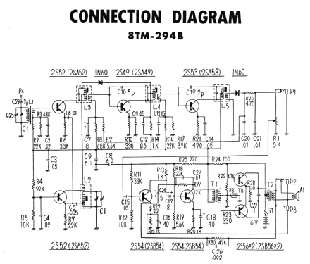 8TM-294B; Toshiba Corporation; (ID = 631358) Radio