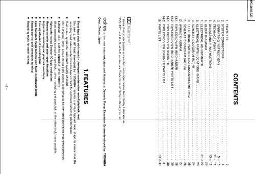 Aurex PC-X88AD; Toshiba Corporation; (ID = 2097994) Enrég.-R