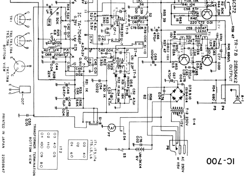 IC-700 ; Toshiba Corporation; (ID = 1565893) Radio