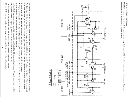 AM/FM Radio IC-70; Toshiba Corporation; (ID = 1568404) Radio