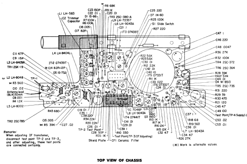 AM/FM Radio IC-70; Toshiba Corporation; (ID = 1568408) Radio