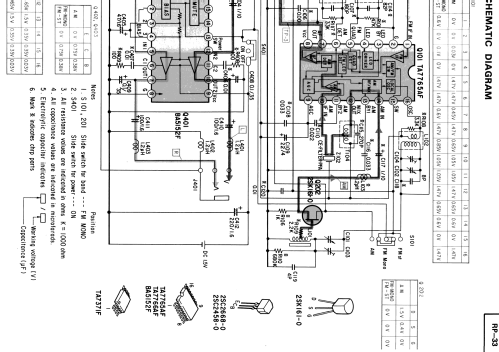 RP-33; Toshiba Corporation; (ID = 1578473) Radio