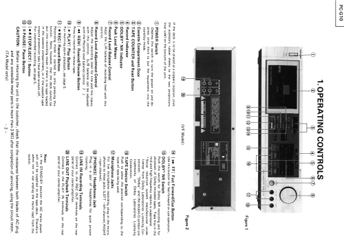 Stereo Cassette Deck PC-G10; Toshiba Corporation; (ID = 1820614) Ton-Bild