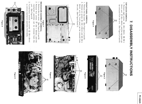 Stereo Cassette Deck PC-G50R; Toshiba Corporation; (ID = 1821917) Enrég.-R