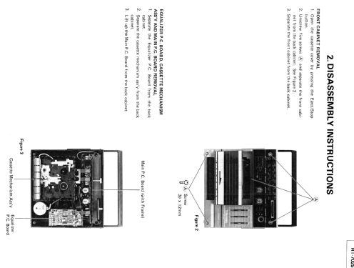 Stereo Radio Cassette Recorder RT-7025; Toshiba Corporation; (ID = 1817763) Radio