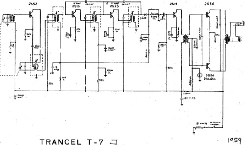 Transistor T-7; Trancel Excel (ID = 1681337) Radio