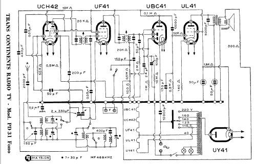 PD31 Fono; Trans Continents (ID = 989783) Radio